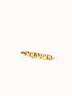 Aquarius Letter Charm