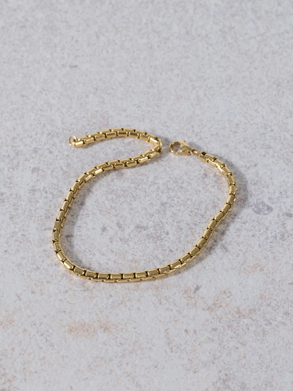Bold Box Chain Armband
