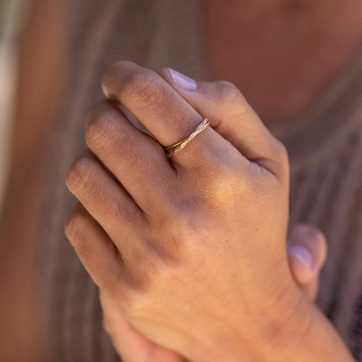 Double Match Anxiety Ring