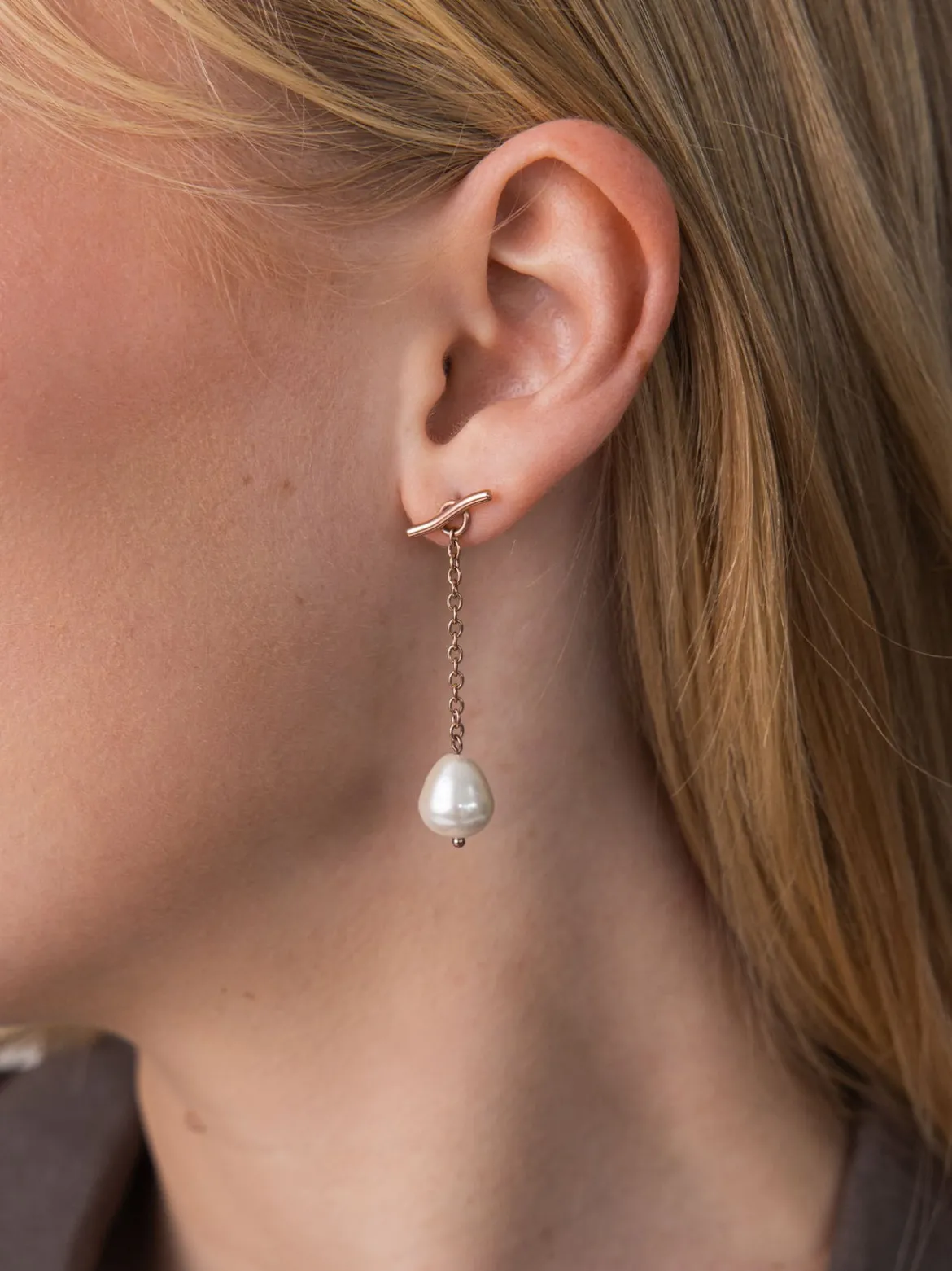 Drop Pearl Ohrringe