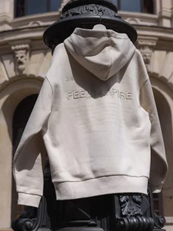 Feeling Pure Hoodie Beige