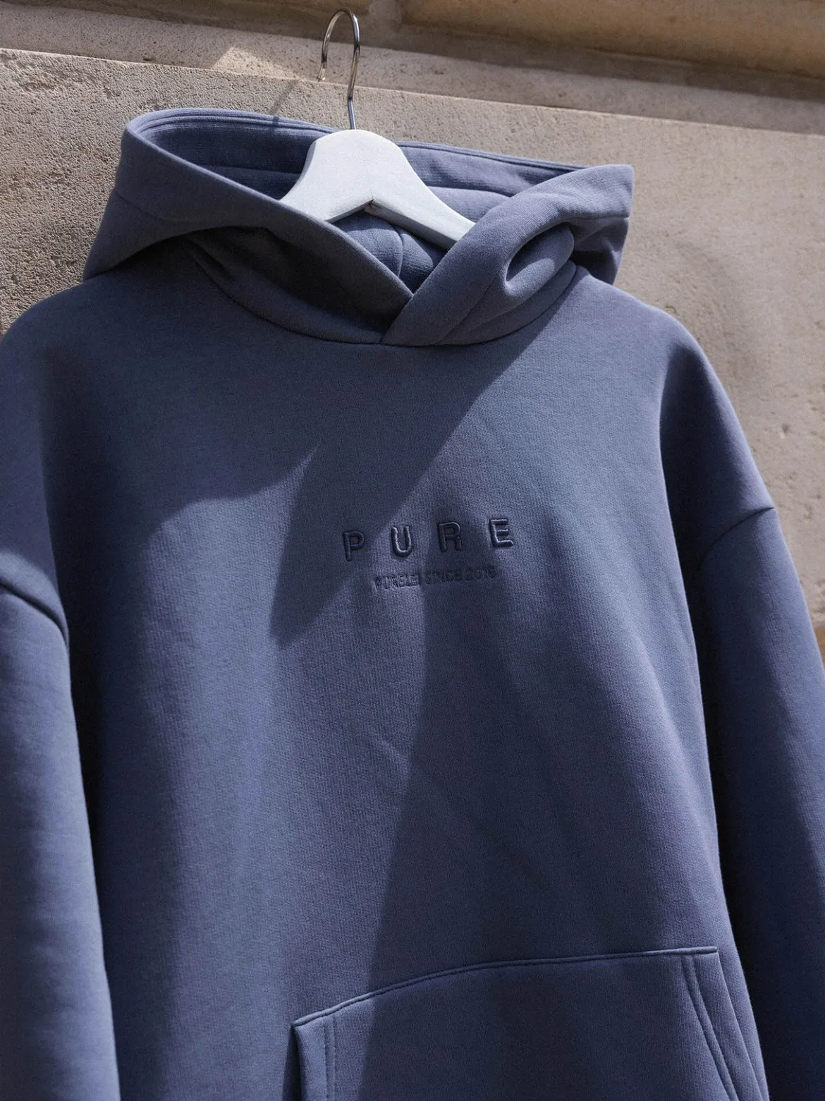 Feeling Pure Hoodie Dark Blue