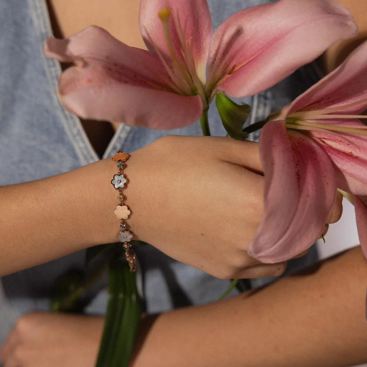 Flowering Blumen Armband