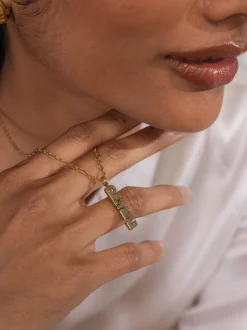 Gemini Letter Charm