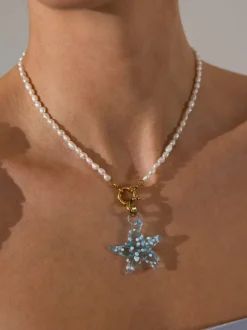 Glass Starfish Charm