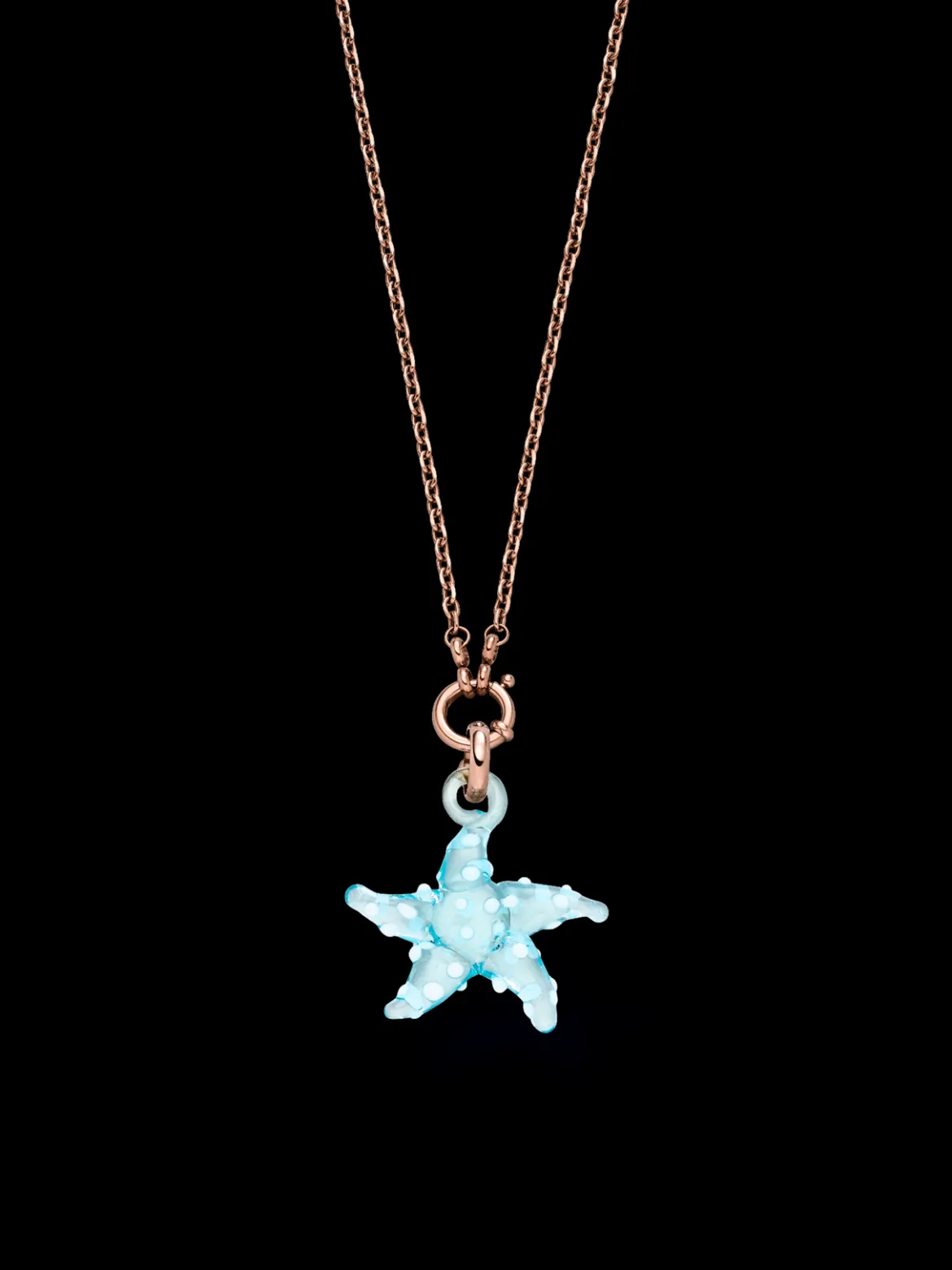 Glass Starfish Charm