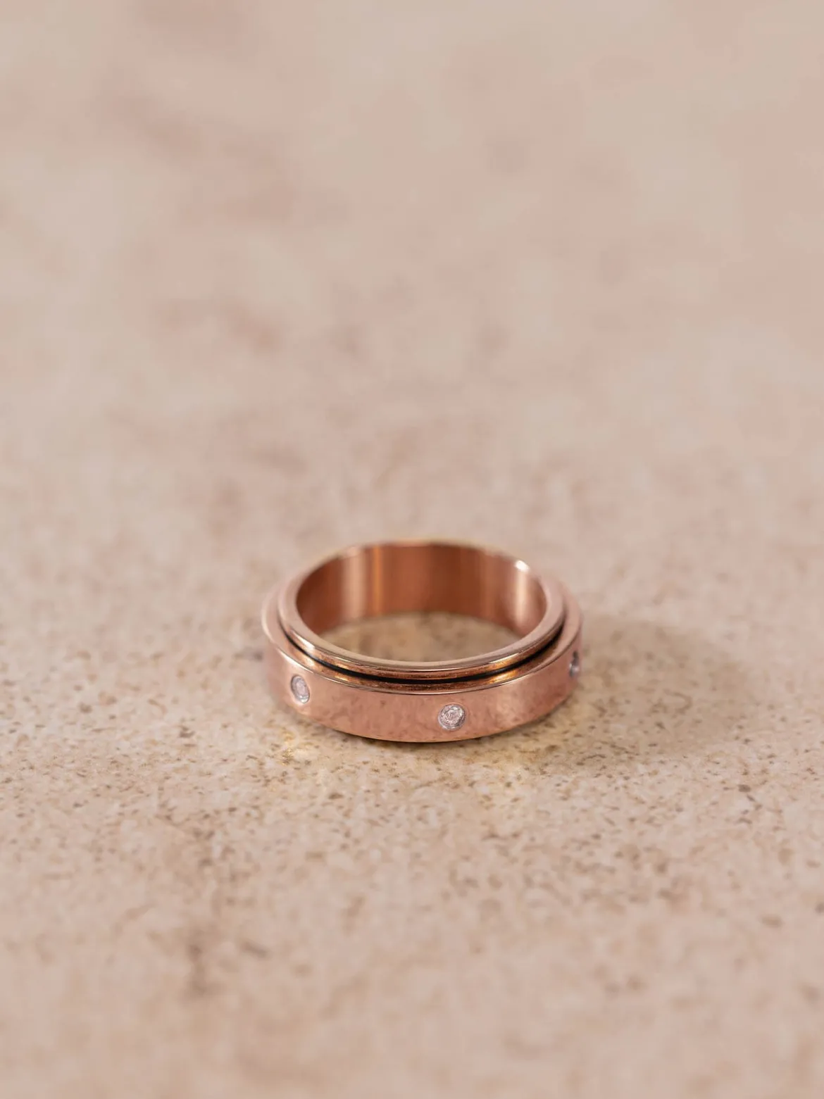 Glitter Fidget Anxiety Ring