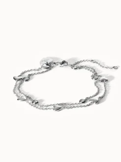 Glitter Heart Armband