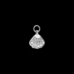 Glitter Shell Charm