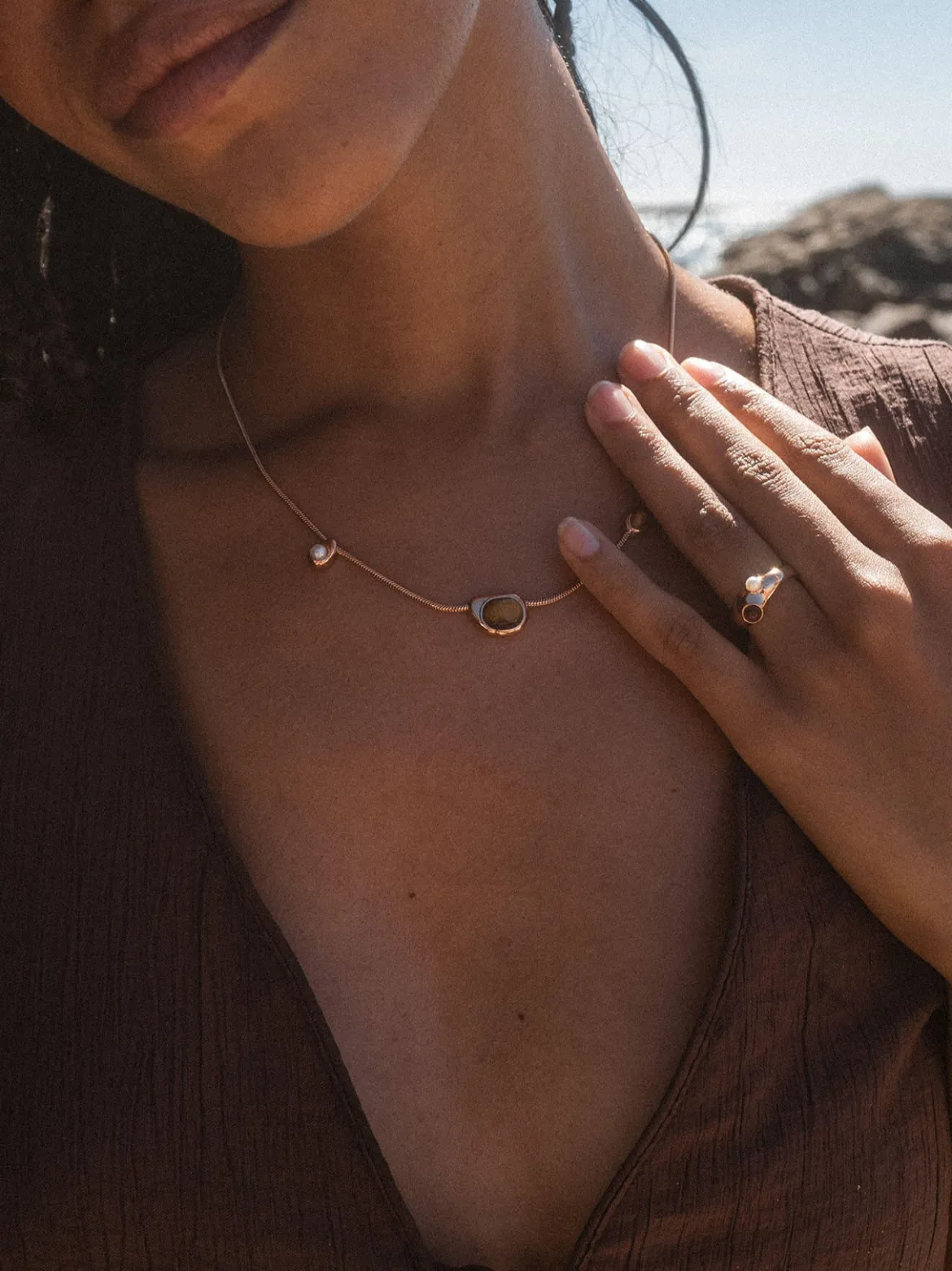 Golden Gaze Kette