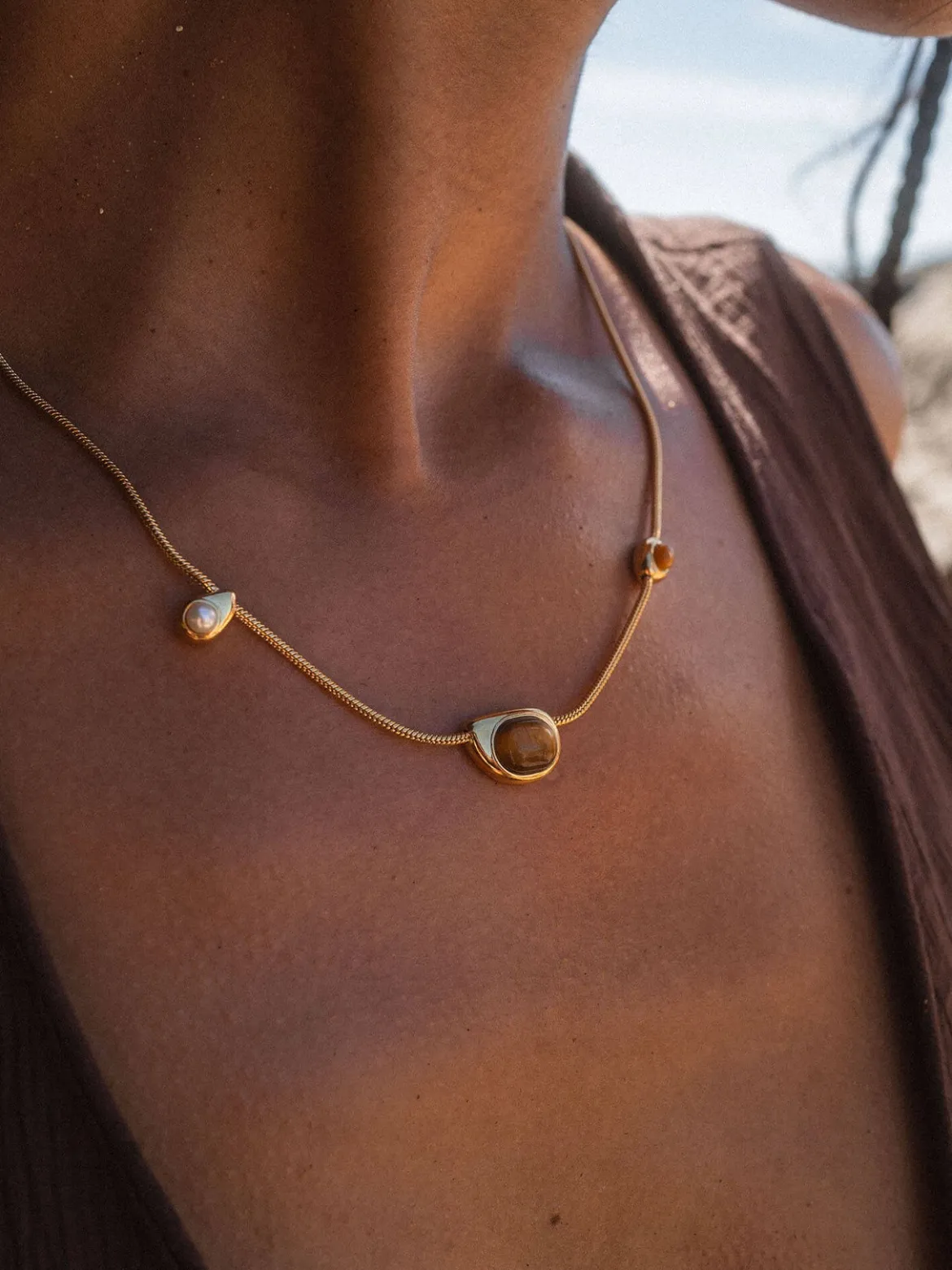 Golden Gaze Kette