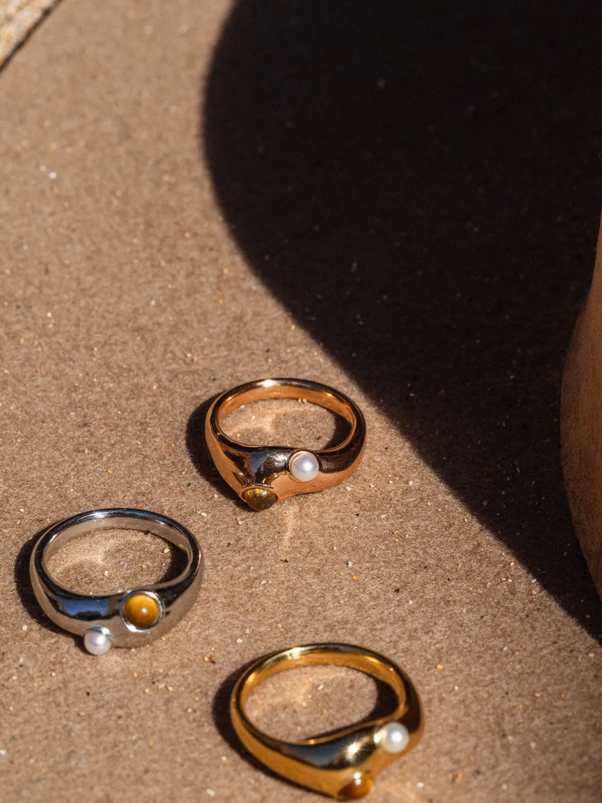 Golden Gaze Ring