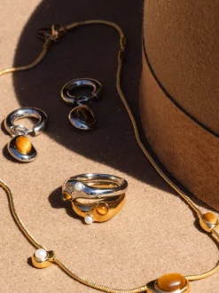 Golden Gaze Ring