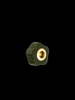 LEI Jade Flower Charm