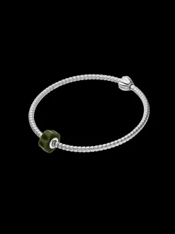 LEI Jade Flower Charm