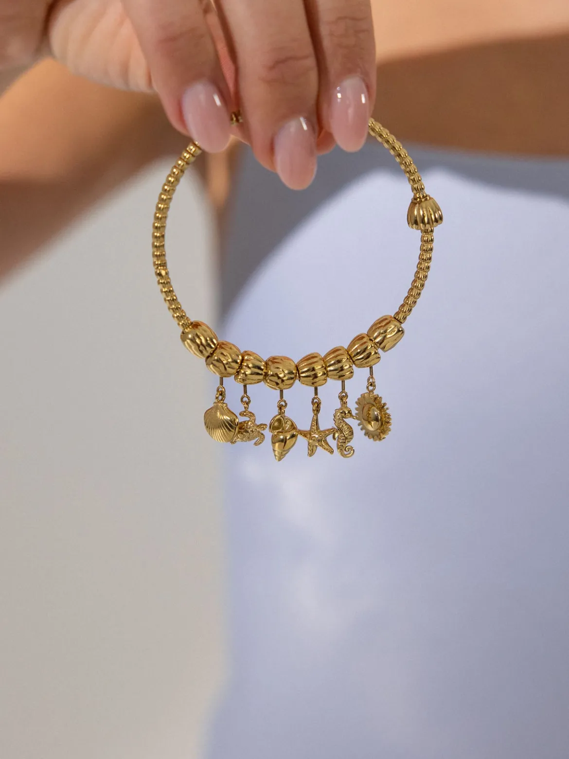 LEI Twisted Seashell Charm