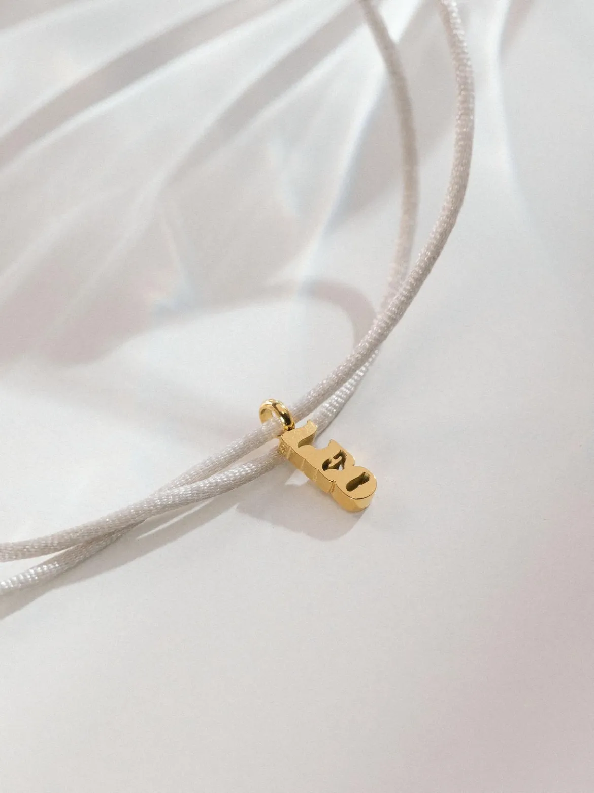 Leo Letter Charm