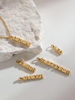 Leo Letter Charm