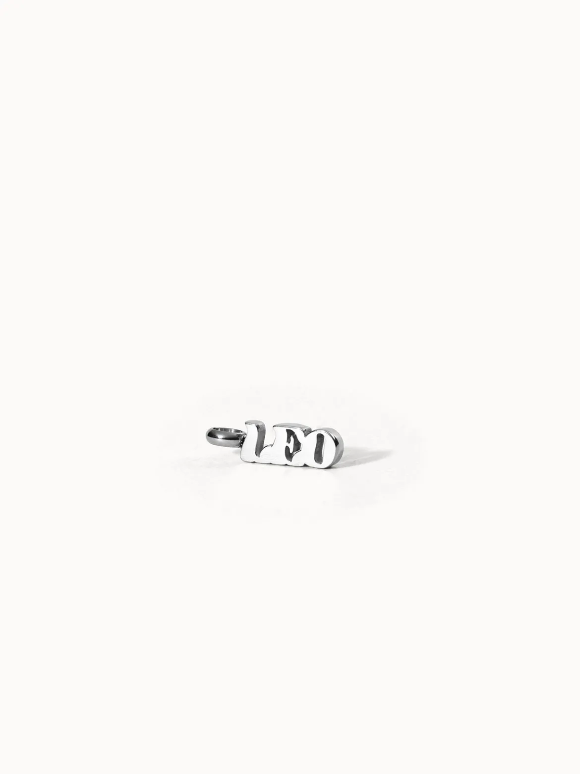 Leo Letter Charm