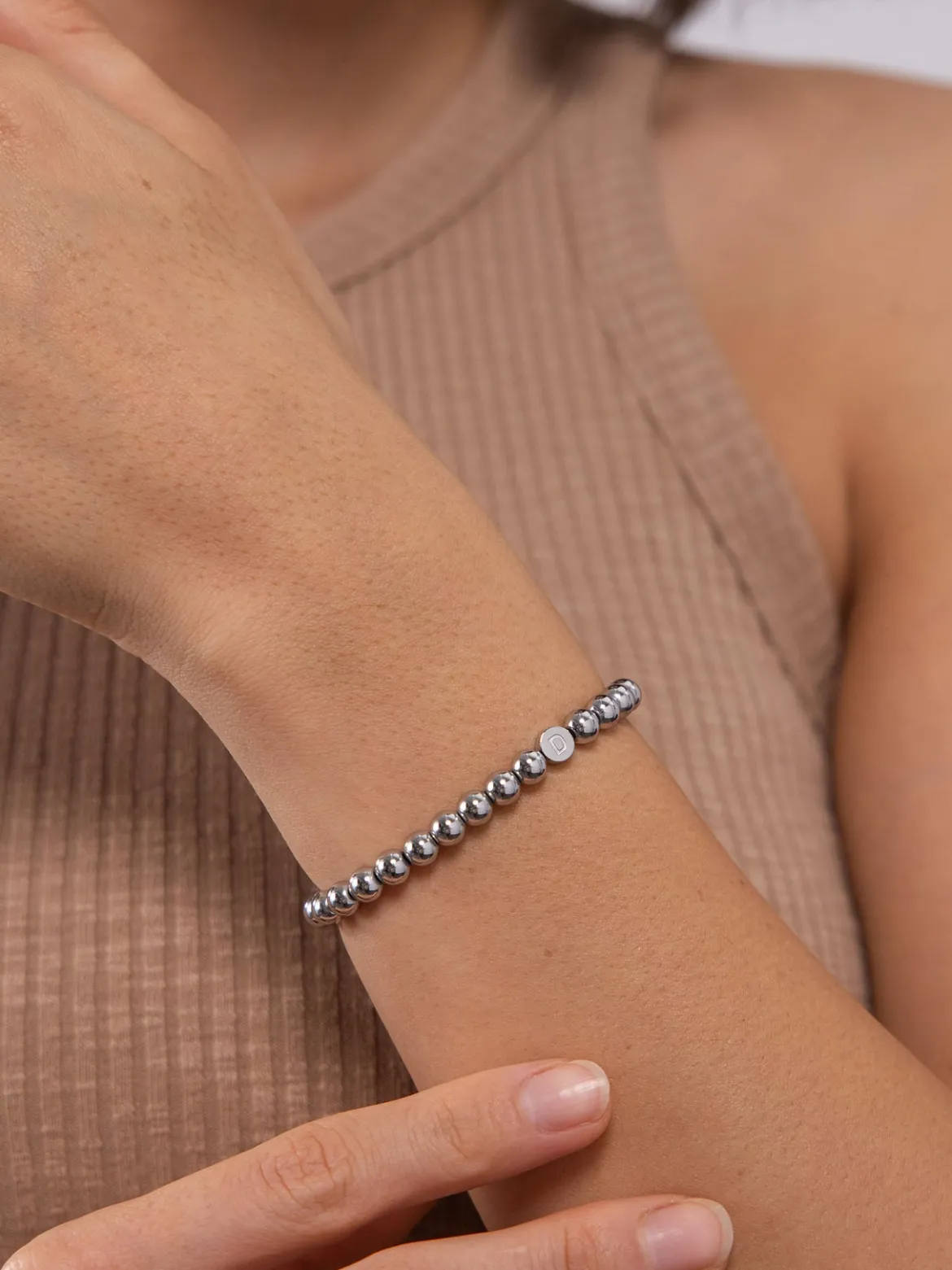 Letter D Armband