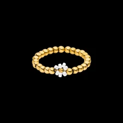 Linen Blossom Anxiety Ring
