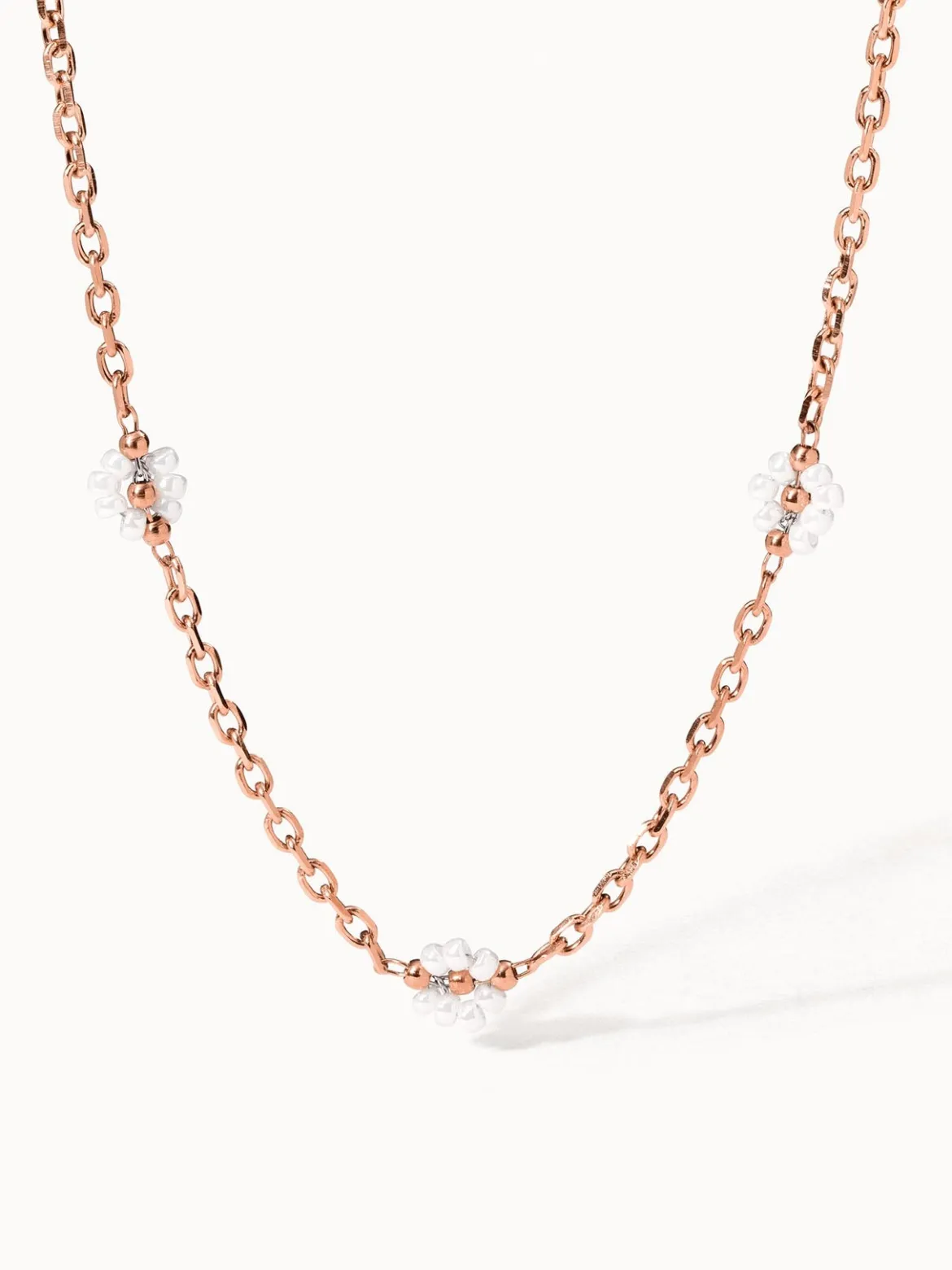 Linen Blossom Kette