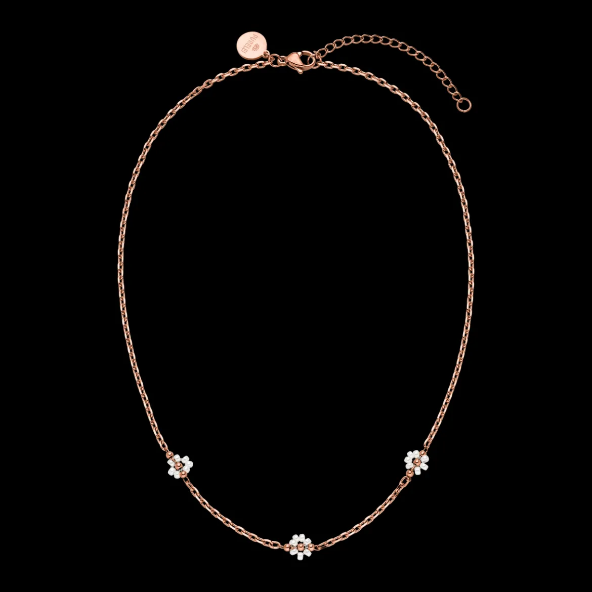 Linen Blossom Kette
