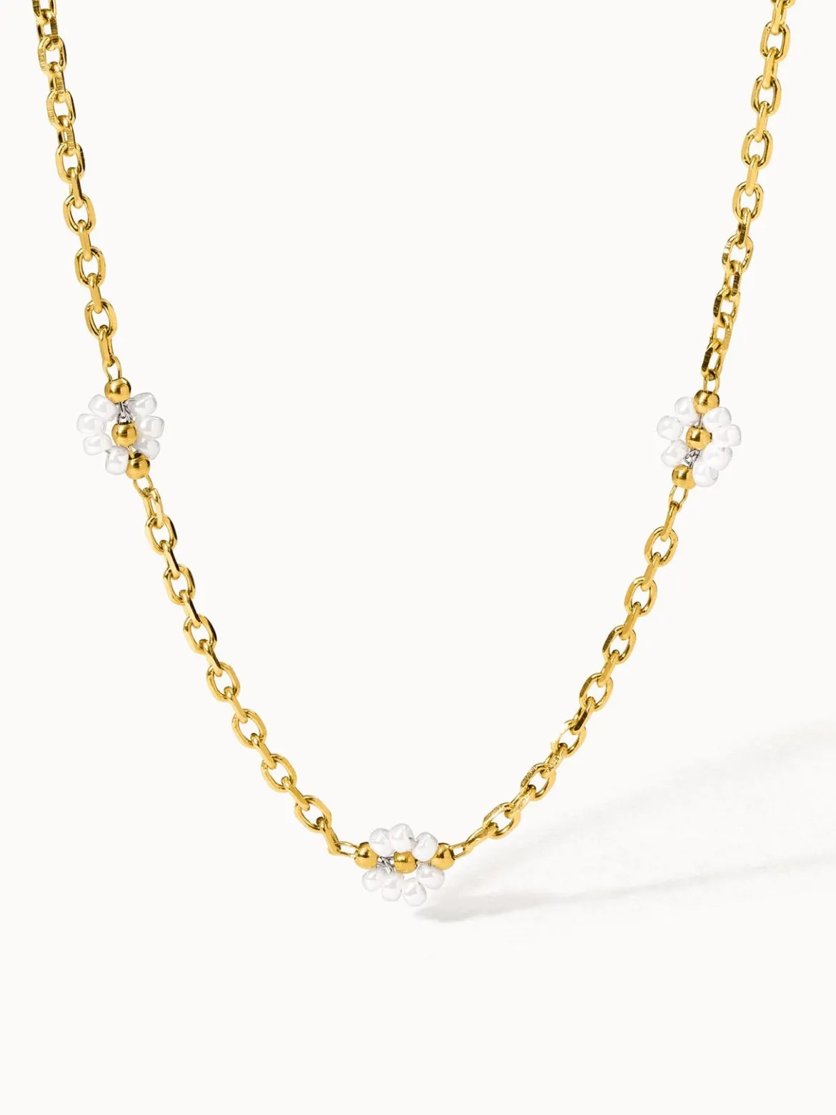 Linen Blossom Kette