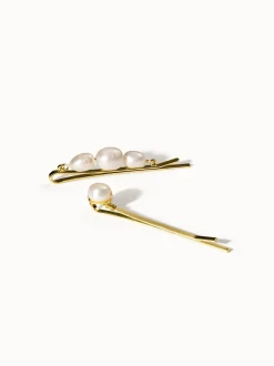 Mahina Club Pearls of Nature Haarpin Set