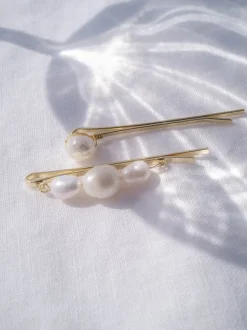 Mahina Club Pearls of Nature Haarpin Set