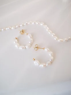Organic Pearl Perlenohrringe