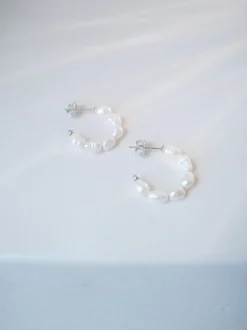 Organic Pearl Perlenohrringe