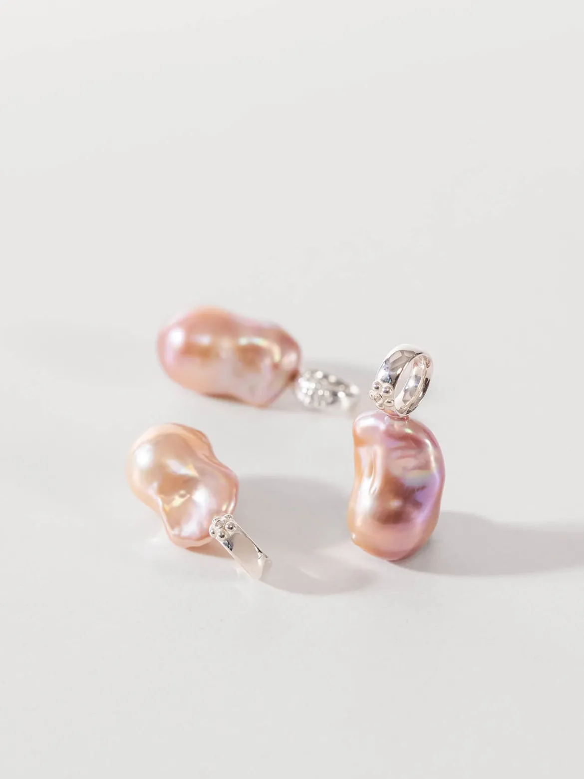 Peach Dream Pearl Charm