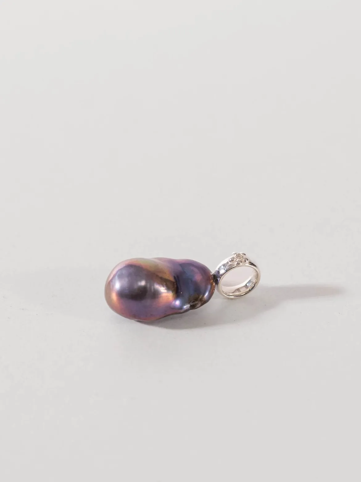 Peacock Dream Pearl Charm