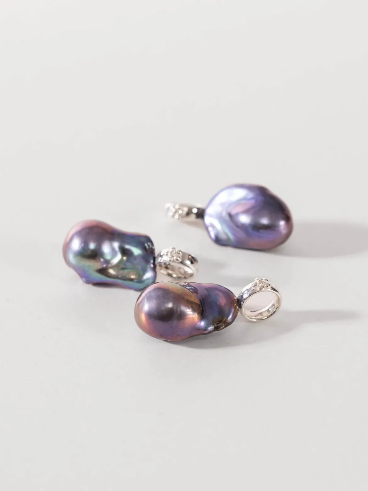 Peacock Dream Pearl Charm
