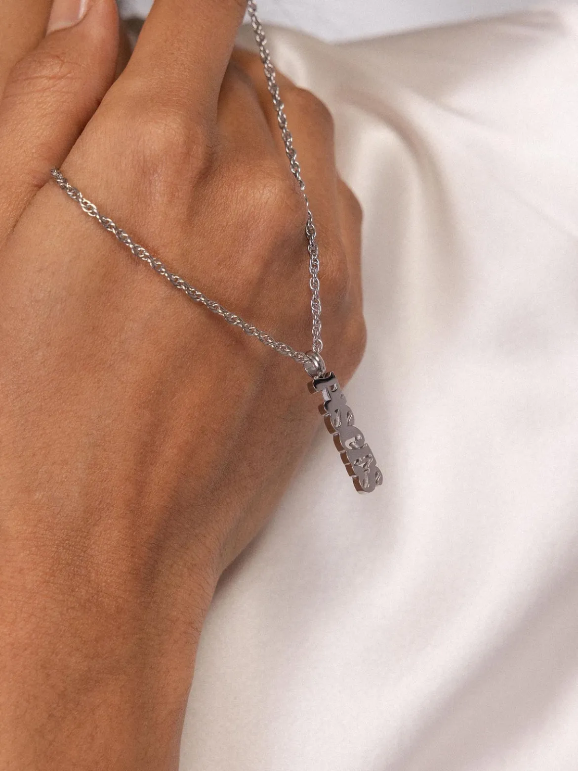 Pisces Letter Charm