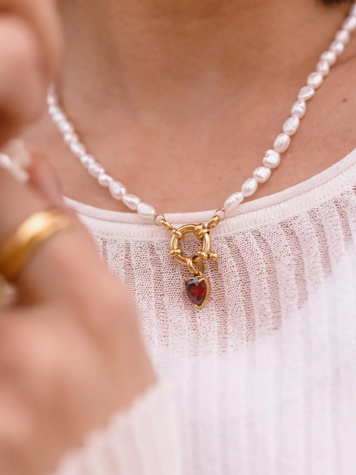 Red Heart Charm