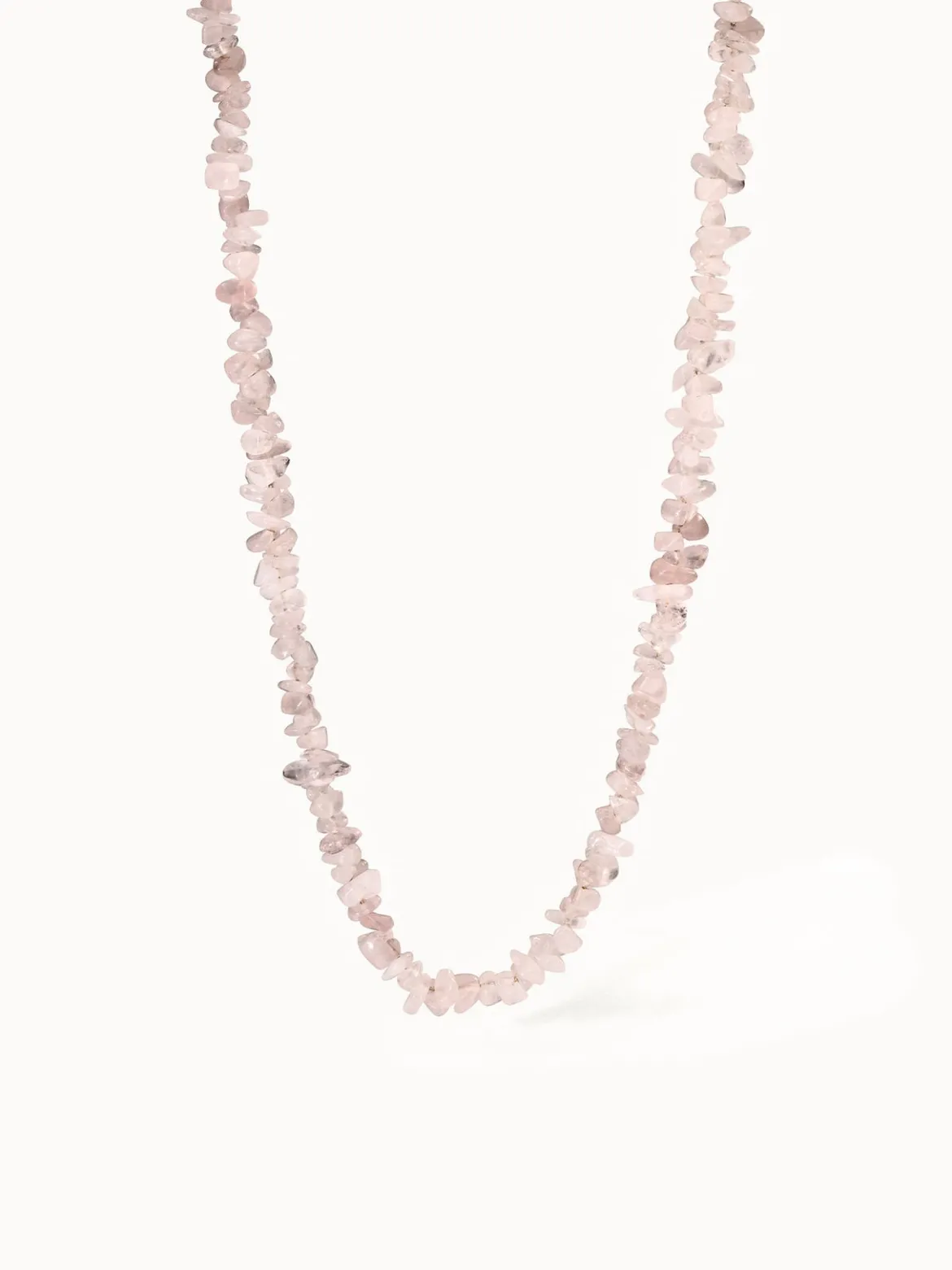 Rosenquarz Kette