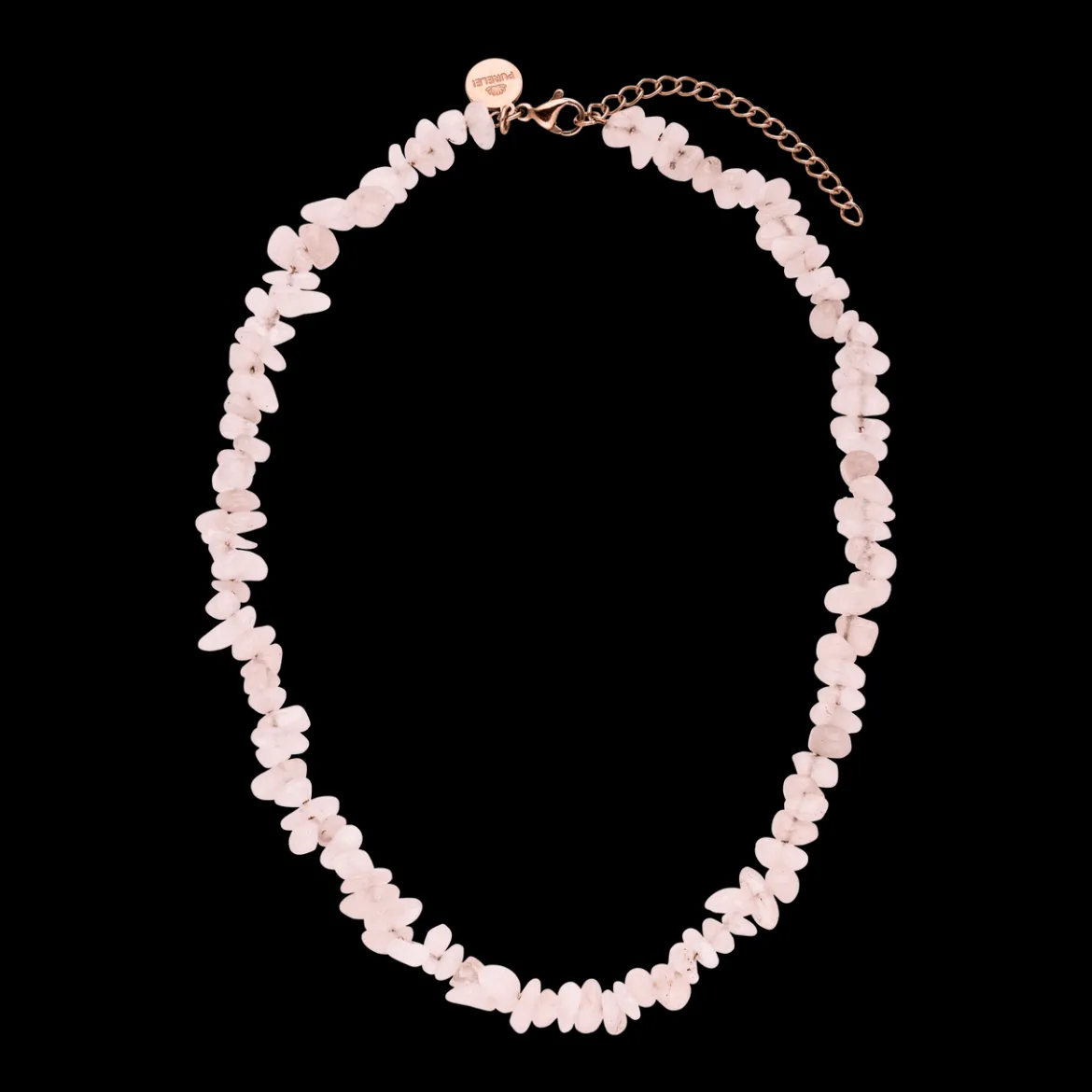 Rosenquarz Kette
