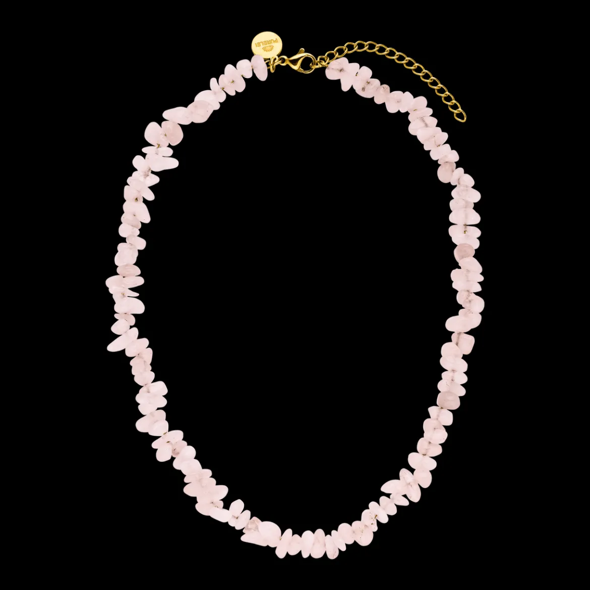 Rosenquarz Kette
