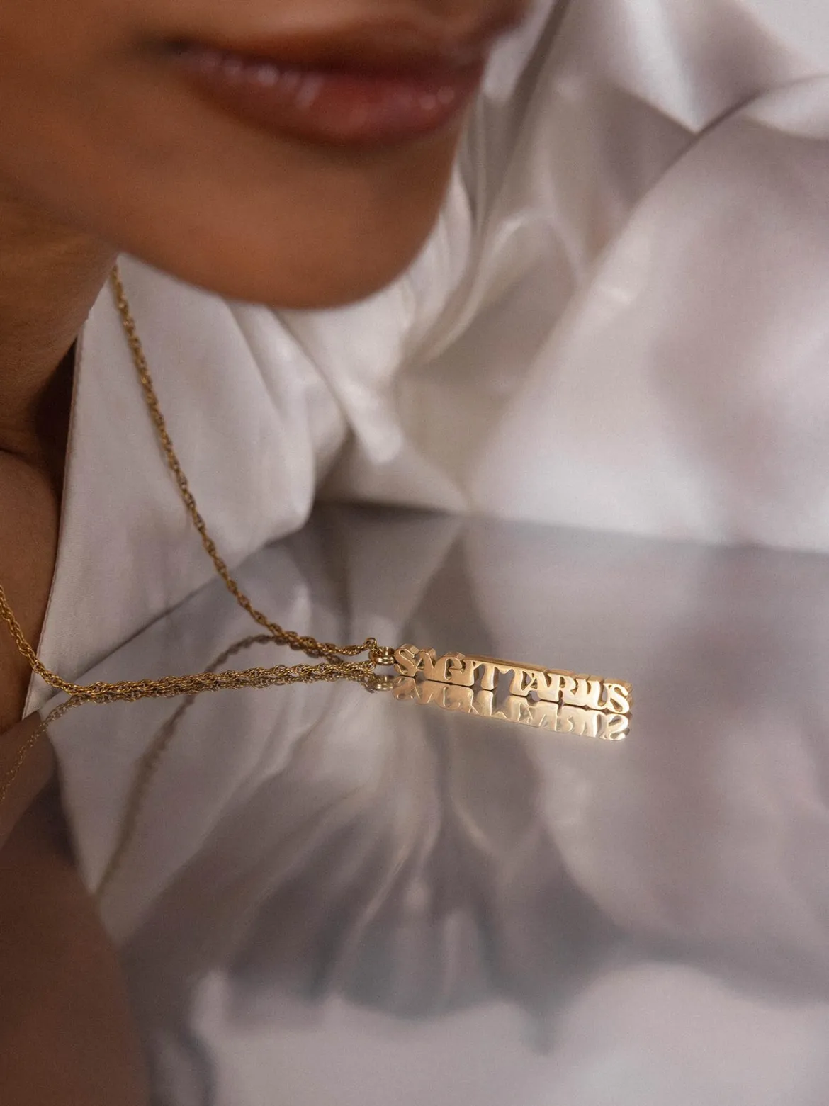 Sagittarius Letter Charm