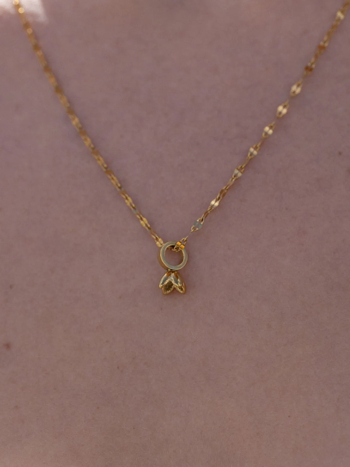 Schneeglöckchen Charm Anhänger - Geburtsblume Januar