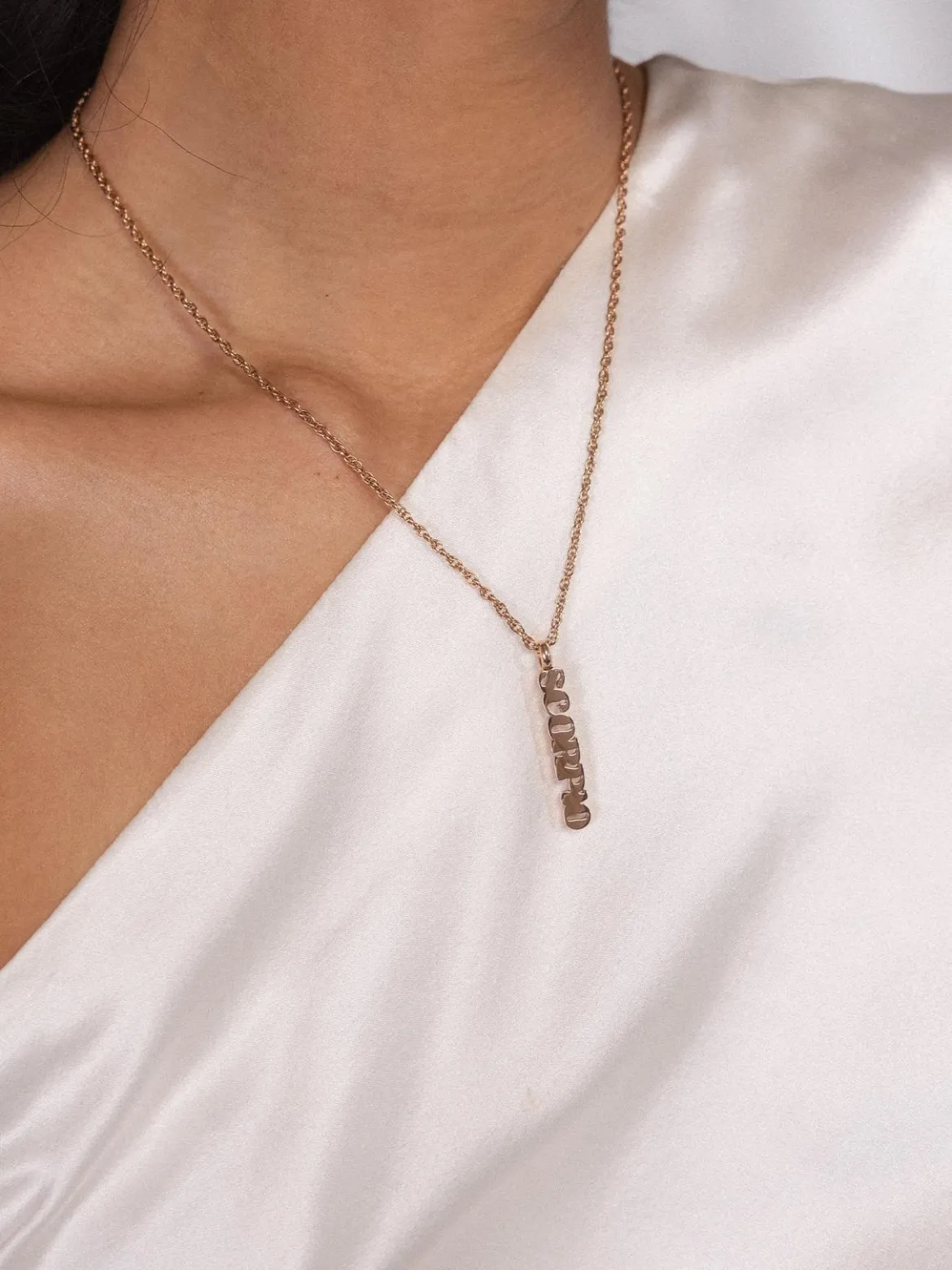 Scorpio Letter Charm