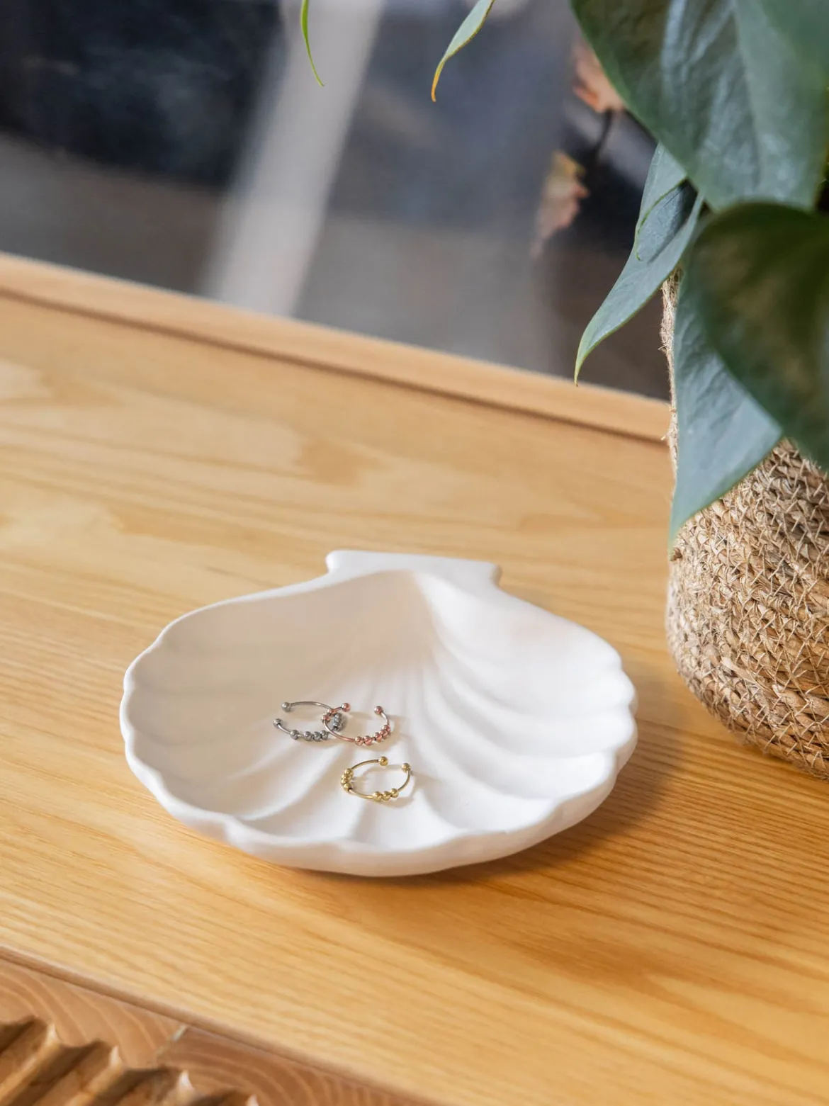Shade Anxiety Ring-Set Tricolor