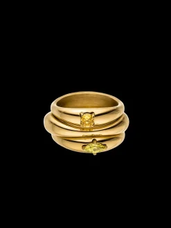 Soft Curve Ring Set
