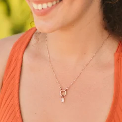 Stone White Charm