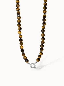 Tiger's Eye Charm Kette