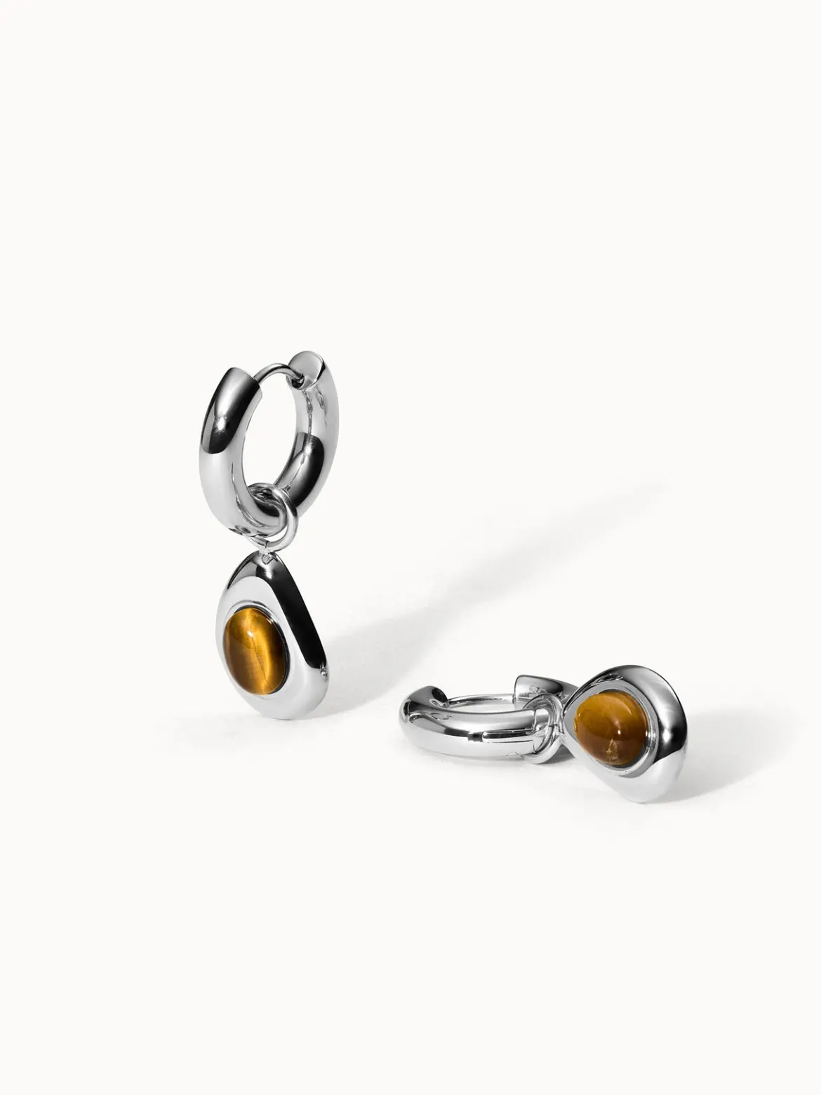 Tiger's Eye Ohrringe