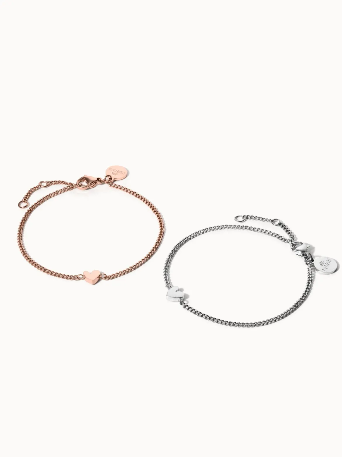 Tiny Heart Armband Set