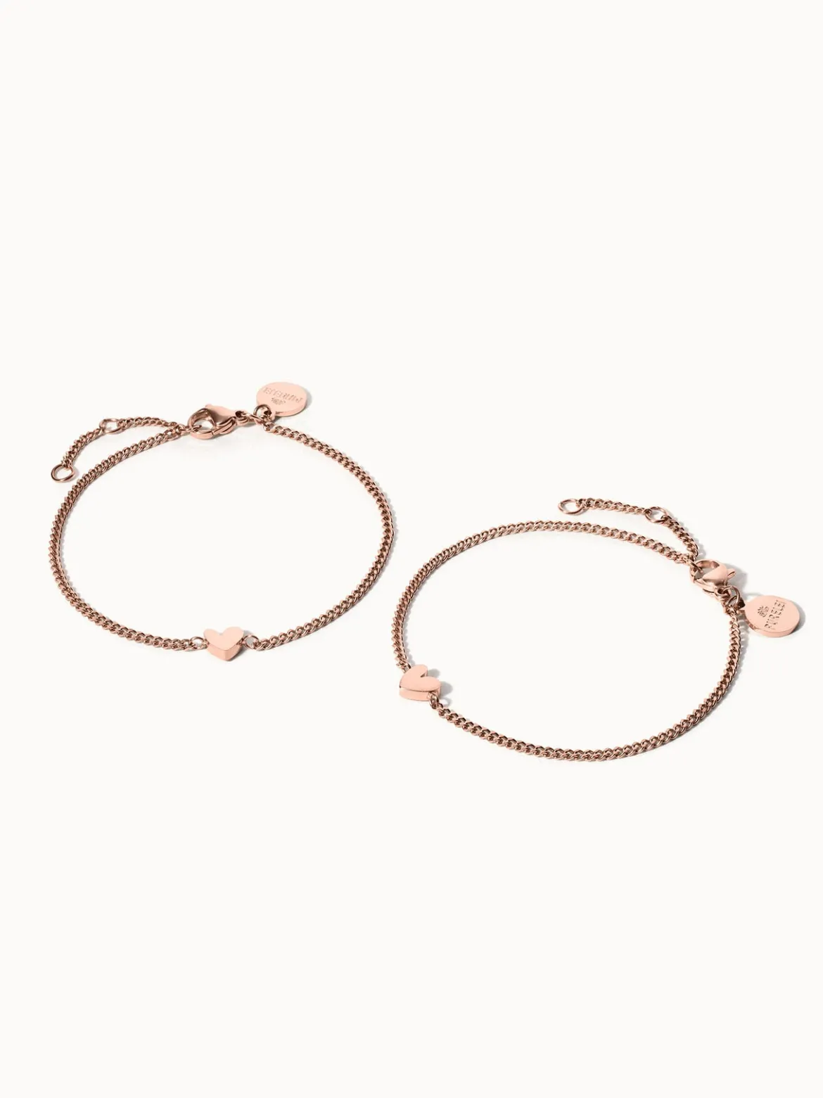 Tiny Heart Armband Set